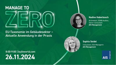 EU-Taxonomie im Gebäudesektor – Aktuelle Anwendung in der Praxis