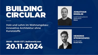 Holz und Lehm im Wohnungsbau: innovative Architektur ohne Kunststoffe