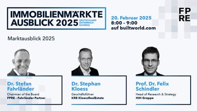 Immobilienmärkte DACH: Ausblick 2025