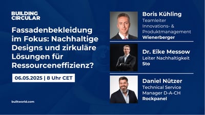 Fassadenbekleidung im Fokus: Nachhaltige Designs und zirkuläre Lösungen für Ressourceneffizienz