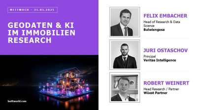 Geodaten & Künstliche Intelligenz im Immobilien Research