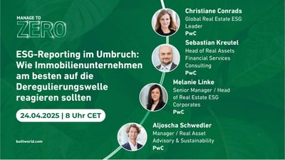 ESG-Reporting im Umbruch: Wie Immobilienunternehmen am besten auf die Deregulierungswelle reagieren sollten