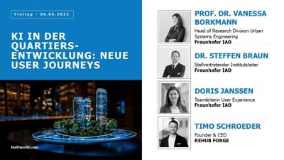 Künstliche Intelligenz in der Quartiersentwicklung: Neue User Journeys