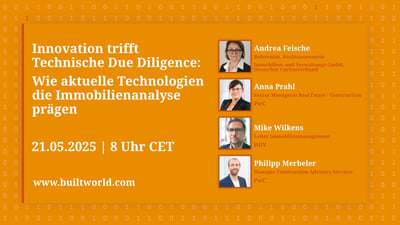 Innovation trifft Technische Due Diligence: Wie aktuelle Technologien die Immobilienanalyse prägen