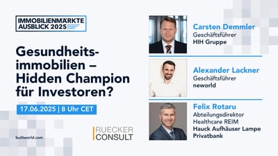 Gesundheitsimmobilien – Hidden Champion für Investoren?