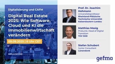 Digital Real Estate 2025: Wie Software, Cloud und KI die Immobilienwirtschaft verändern