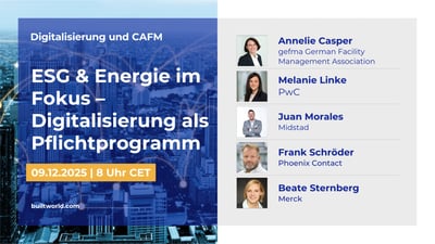 ESG & Energie im Fokus – Digitalisierung als Pflichtprogramm