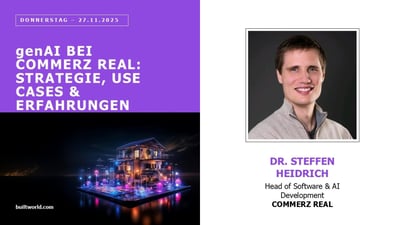genAI bei Commerz Real: Strategie, Use Cases & Erfahrungen