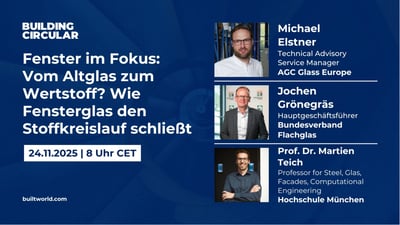 Fenster im Fokus: Glas als Werstoff? Wie Fensterglas den Stoffkreislauf schließt