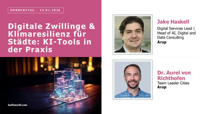 Digitale Zwillinge & Klimaresilienz für Städte: KI Tools in der Praxis
