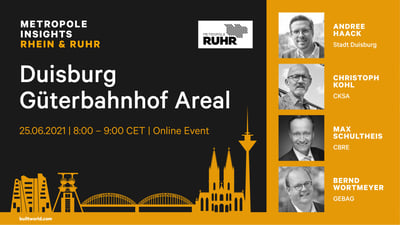 Metropole Insights Rhein-Ruhr: Duisburg Güterbahnhof Areal