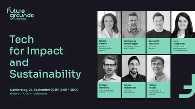 FUTURE GROUNDS: Tech for Impact & Sustainability