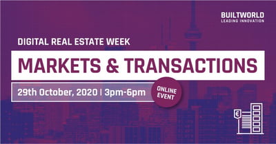 Digital Real Estate Week - Markets & Transactions