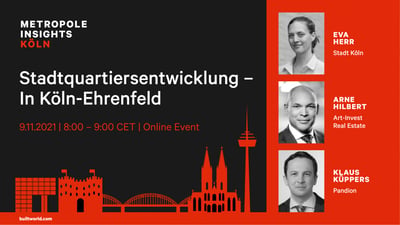 Metropole Insights Köln: Stadtquartiersentwicklung - in Köln-Ehrenfeld