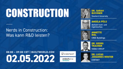 Nerds in Construction: Was kann R&D leisten?