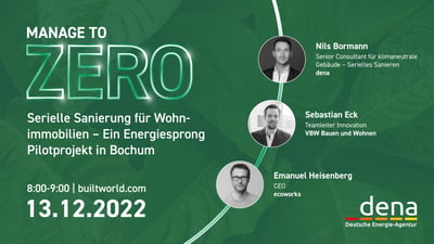 Serielle Sanierung für Wohnimmobilien – Ein Energiesprong Pilotprojekt in Bochum