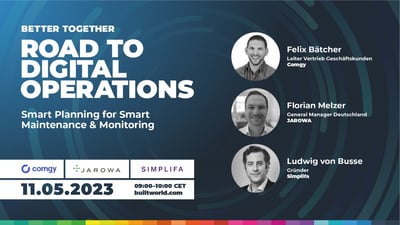 Better Together: Smart Planning for Smart Maintenance & Monitoring