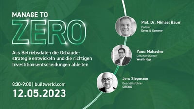 Aus Betriebsdaten die Gebäudestrategie entwickeln und die richtigen Investitionsentscheidungen ableiten