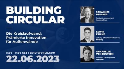 Die Kreislaufwand: Prämierte Innovation für Außenwände