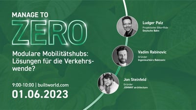 Modulare Mobilitätshubs – Lösungen für die Verkehrswende?