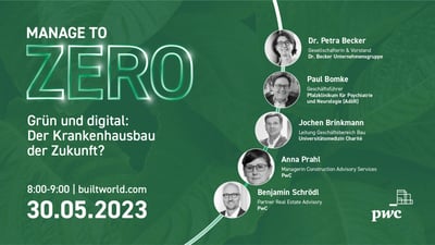 Grün und digital: Der Krankenhausbau der Zukunft?