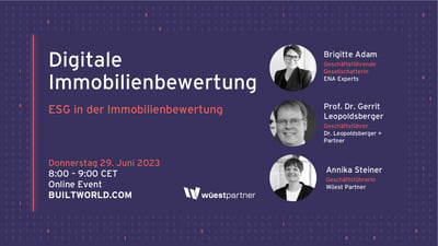 ESG in der Immobilienbewertung: Status Quo