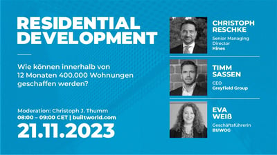 Wie können innerhalb von 12 Monaten 400.000 Wohnungen geschaffen werden?