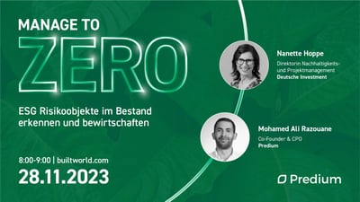 ESG Risikoobjekte im Bestand erkennen und bewirtschaften