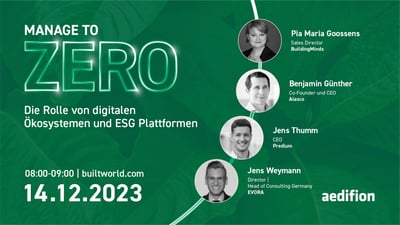 Die Rolle von digitalen Ökosystemen & ESG Plattformen