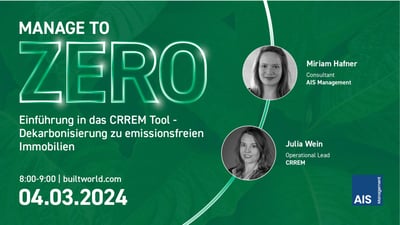 Einführung in das CRREM Tool - Dekarbonisierung zu emissionsfreien Immobilien