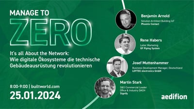 It's all About the Network: Wie digitale Ökosysteme die technische Gebäudeausrüstung revolutionieren