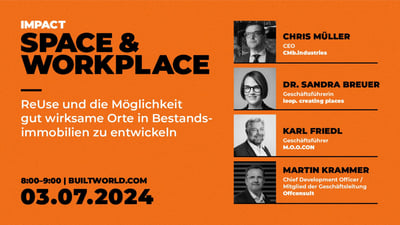Brownfield: ReUse und die Möglichkeit gut wirksame Orte in Bestandsimmobilien zu entwickeln