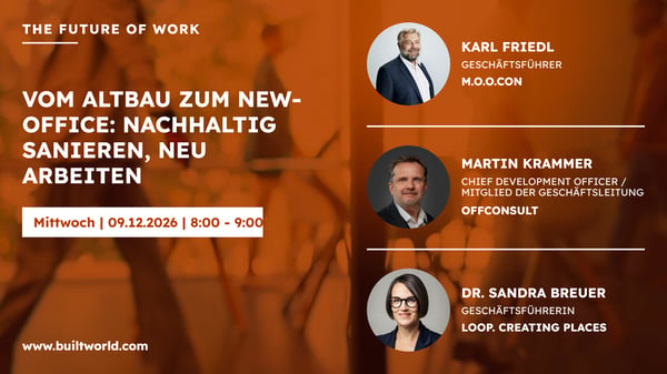 Vom Altbau zum New-Office: Nachhaltig sanieren, neu arbeiten