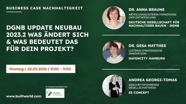 DGNB Update Neubau 2023.2 Was ändert sich & was bedeutet das für dein Projekt?