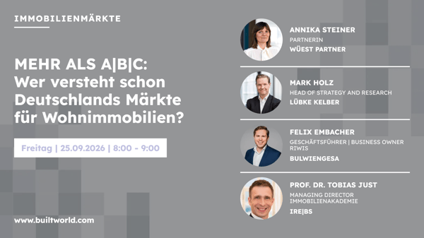 Mehr als A, B, C: Wer versteht schon deutsche Wohnimmobilienmärkte?
