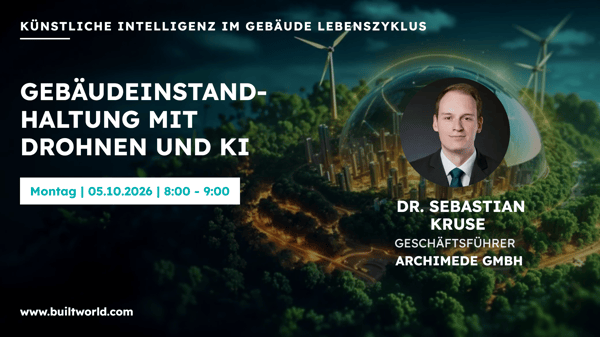 Gebäudeinstandhaltung mit Drohnen und KI