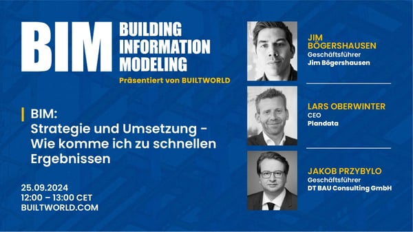 BIM: Strategie und Umsetzung - Wie komme ich zu schnellen Ergebnissen