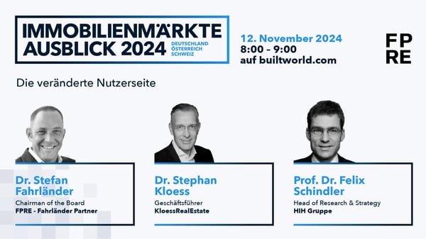 Immobilienmärkte DACH: Ausblick 2025