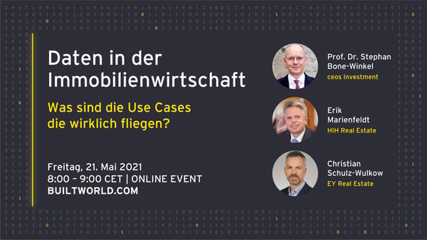 Daten in der Immobilienwirtschaft - Was sind die Use Cases die wirklich fliegen