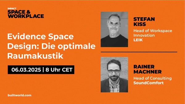 Evidence Space Design: Die optimale Raumakustik