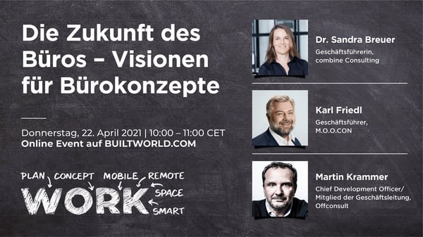 Die Zukunft des Büros - Visionen für Bürokonzepte
