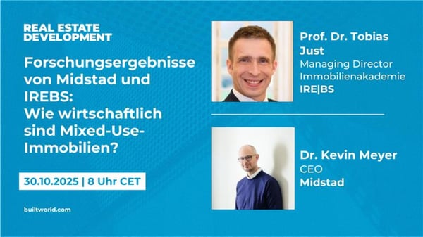 Forschungsergebnisse von Midstad und IREBS: Wie wirtschaftlich sind Mixed-Use-Immobilien?