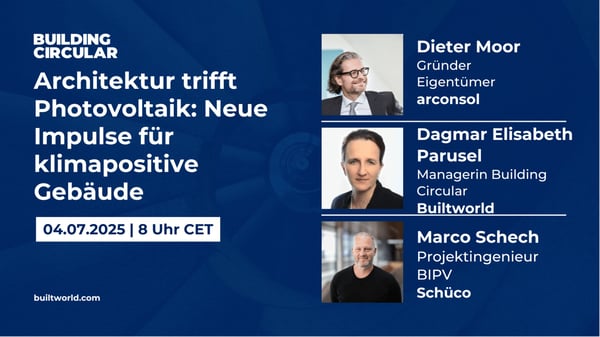 Architektur trifft Photovoltaik: Neue Impulse für klimapositive Gebäude