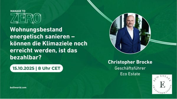 Wohnungsbestand energetisch sanieren – können die Klimaziele noch erreicht werden, ist das bezahlbar?