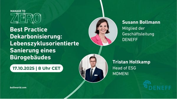 Best Practice Dekarbonisierung: Lebenszyklusorientierte Sanierung eines Bürogebäudes