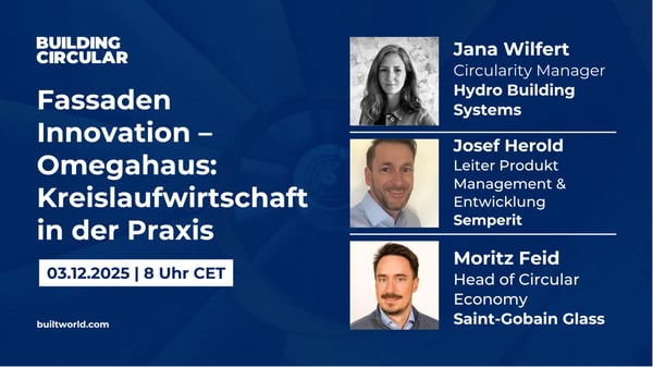Fassaden Innovation – Omegahaus: Kreislaufwirtschaft in der Praxis