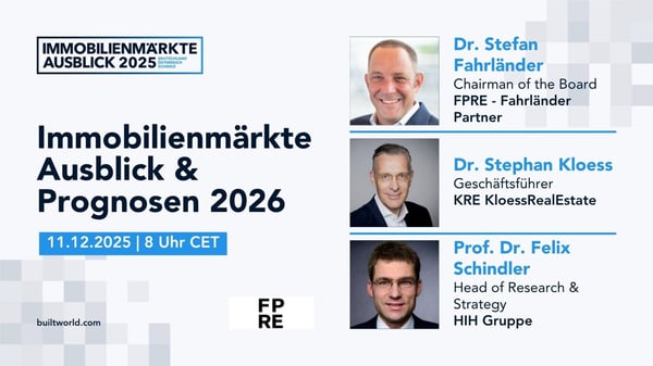 Immobilienmärkte Ausblick 2026