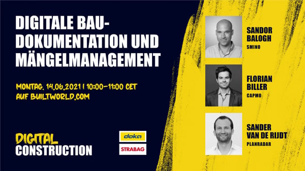 Digitale Baudokumentation & Mängelmanagement