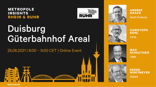 Metropole Insights Rhein-Ruhr: Duisburg Güterbahnhof Areal