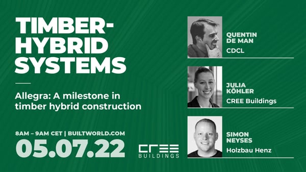Allegra: A milestone in timber hybrid construction